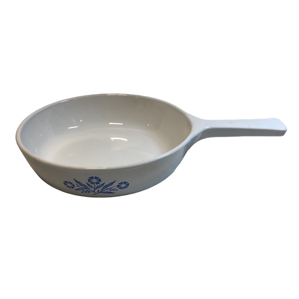 Vintage Corning ware Blue Cornflower 6 1/2 Inch Pan